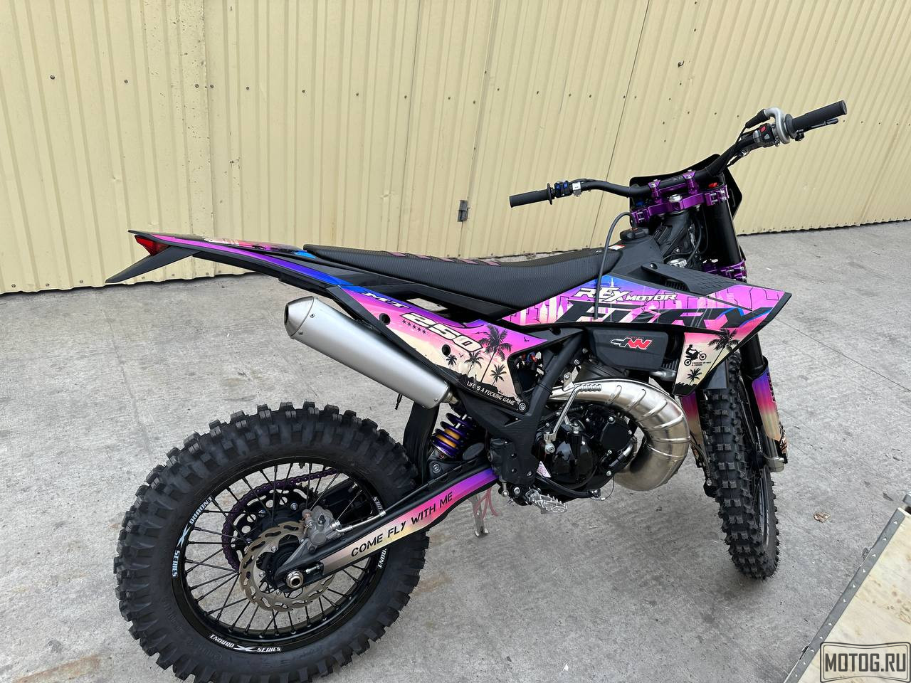 Купить эндуро мотоцикл REX FURY 2T — кроссовый мотоцикл 2Т с доставкой